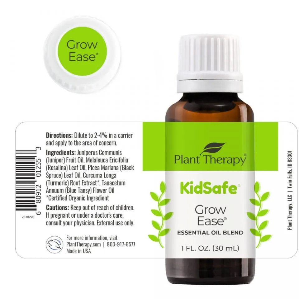 KidSafe Grow Ease Essential Oil by Plant Therapy