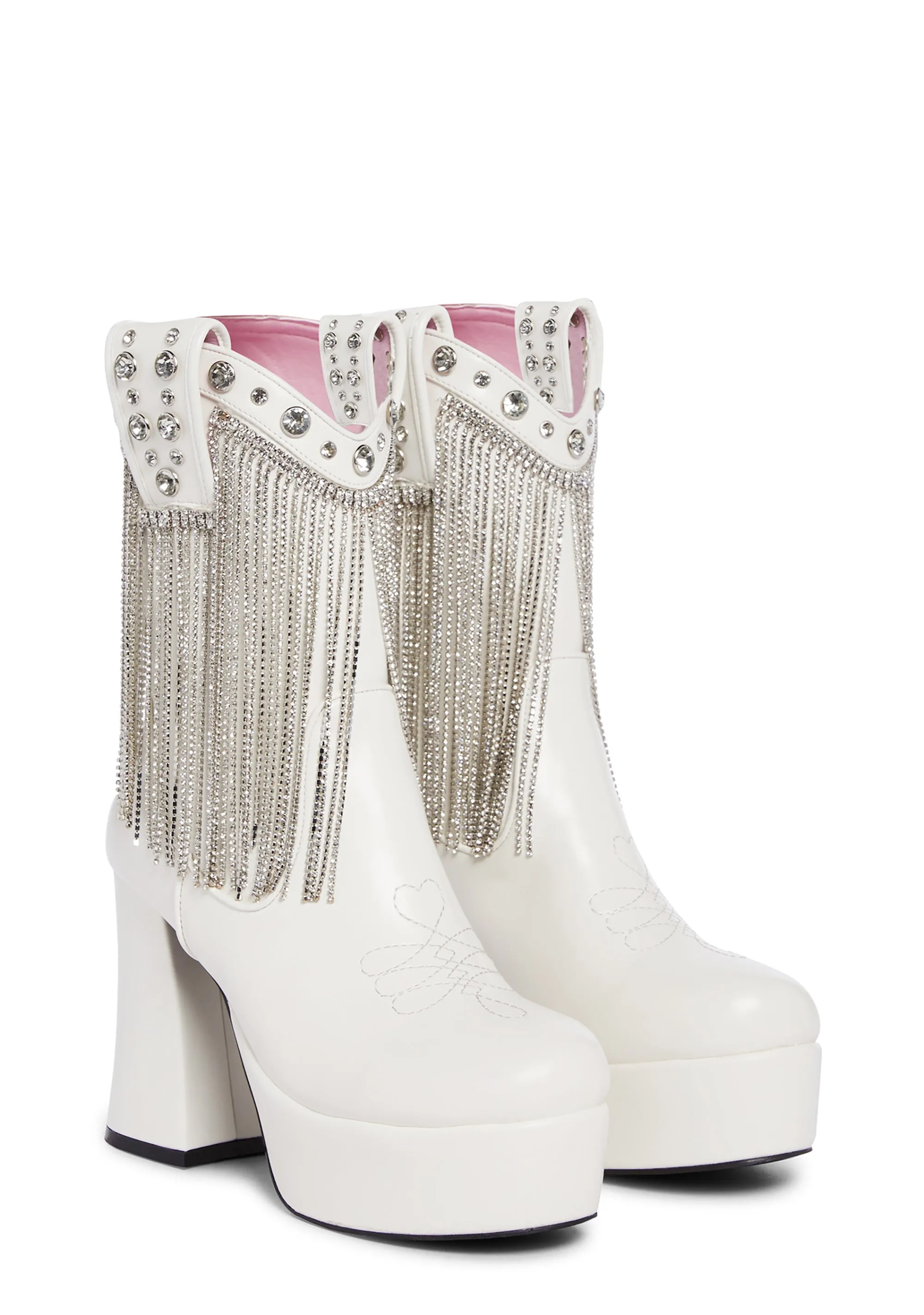 Platform Boots Twinkle Love