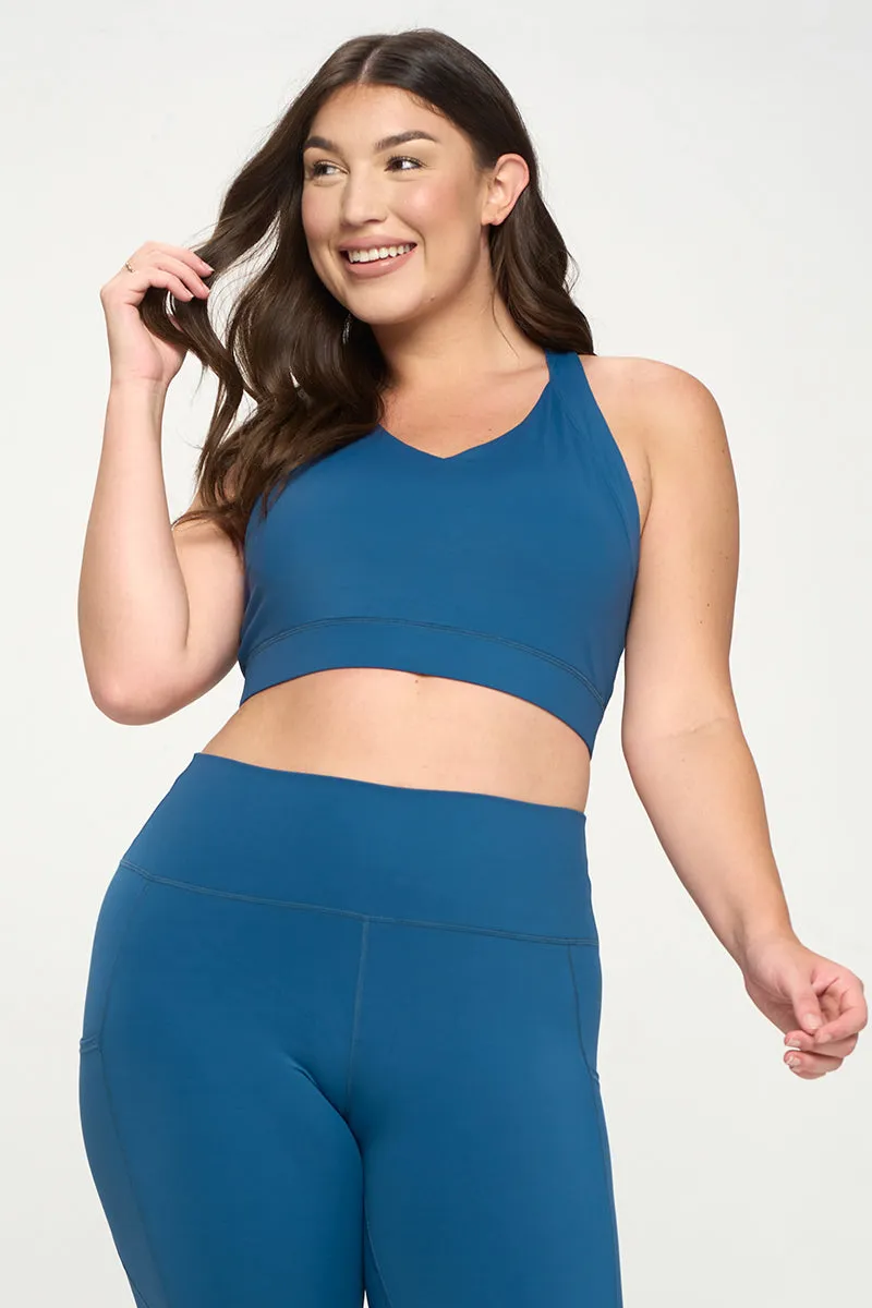 PLUS SIZE SUPER SOFT Training Active Sports Bra