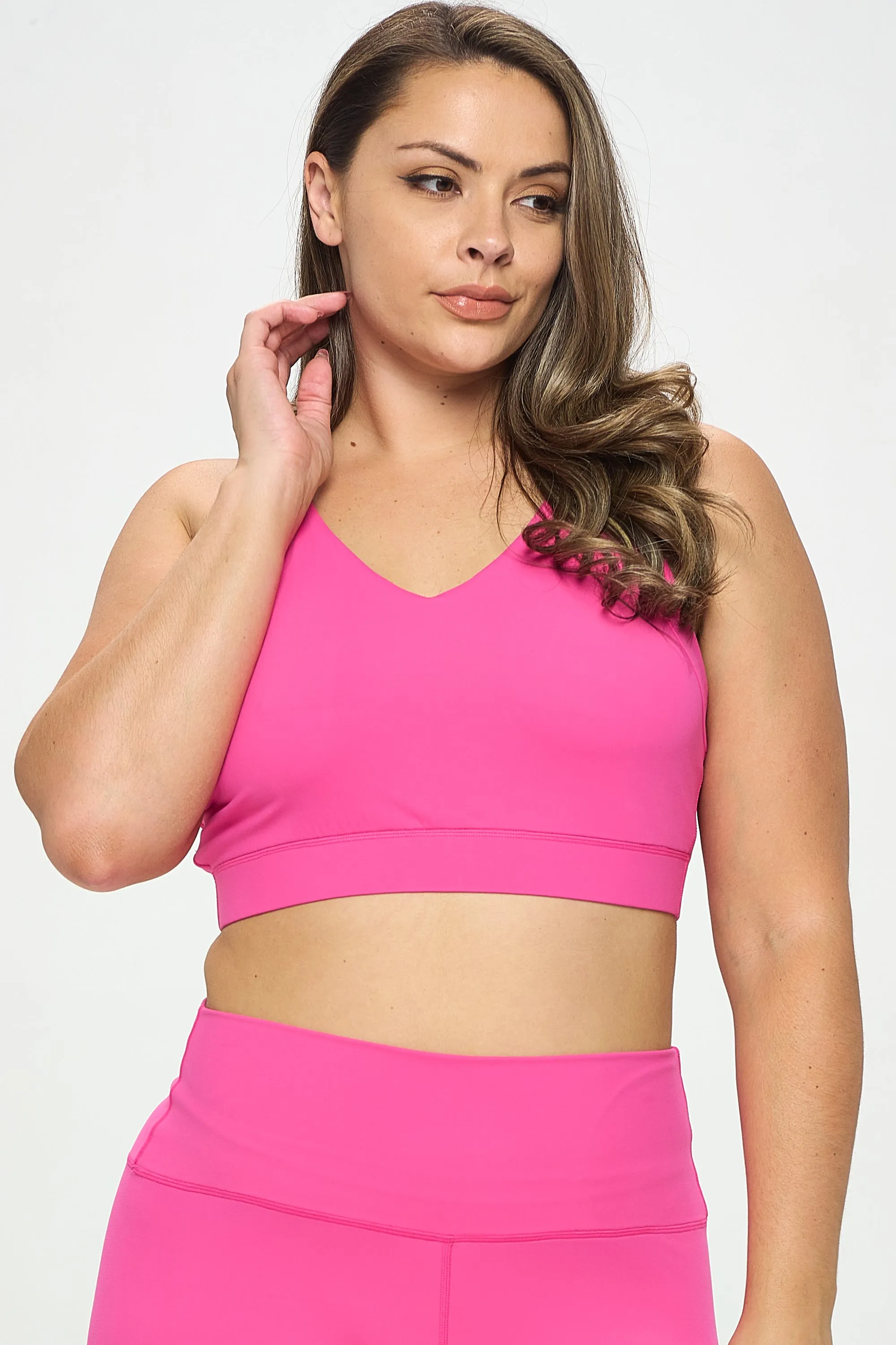 PLUS SIZE SUPER SOFT Training Active Sports Bra