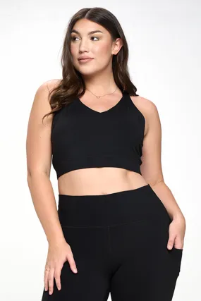 PLUS SIZE SUPER SOFT Training Active Sports Bra