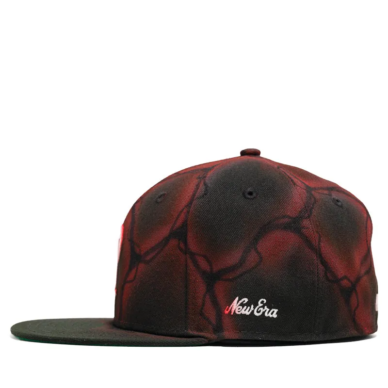 Politics x New Era Travis Spinks 59FIFTY Fitted Hat - Red