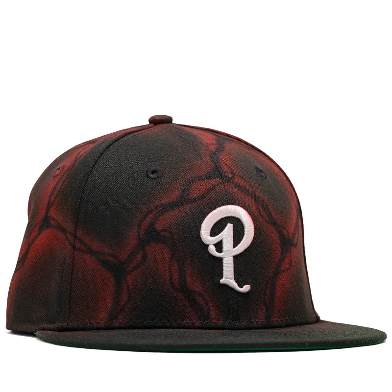 Politics x New Era Travis Spinks 59FIFTY Fitted Hat - Red