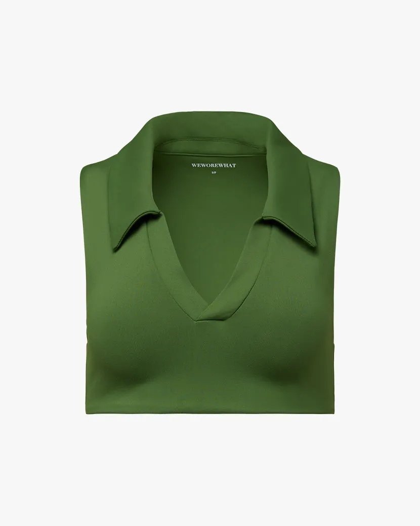 Polo Bra | Court Green