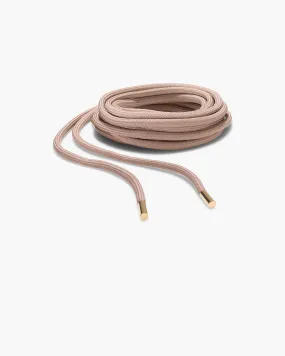 Polyester Brown-Rose Gold Laces 220.