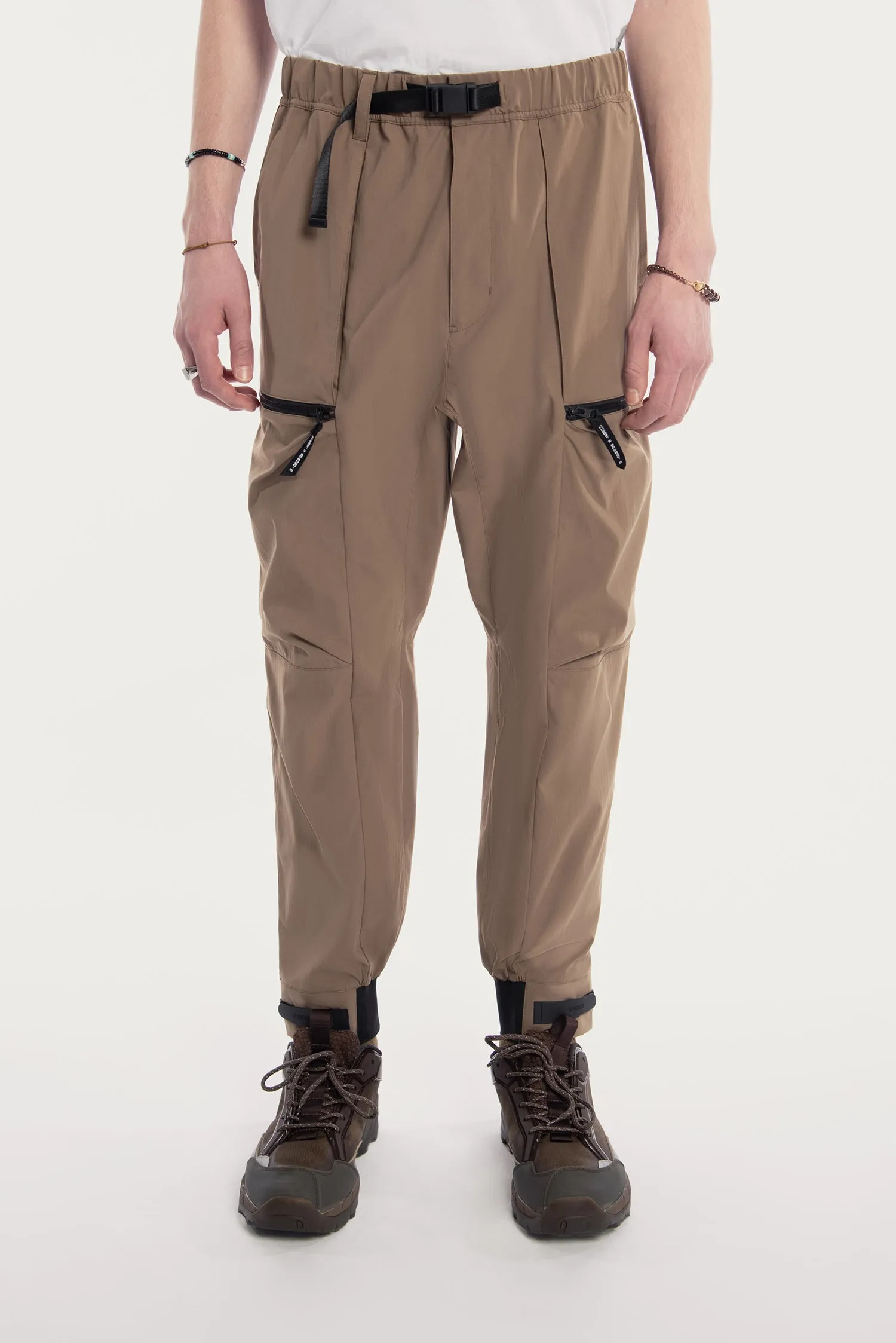 Primeflex Men's Regular Tech Joggers with Zip Pockets