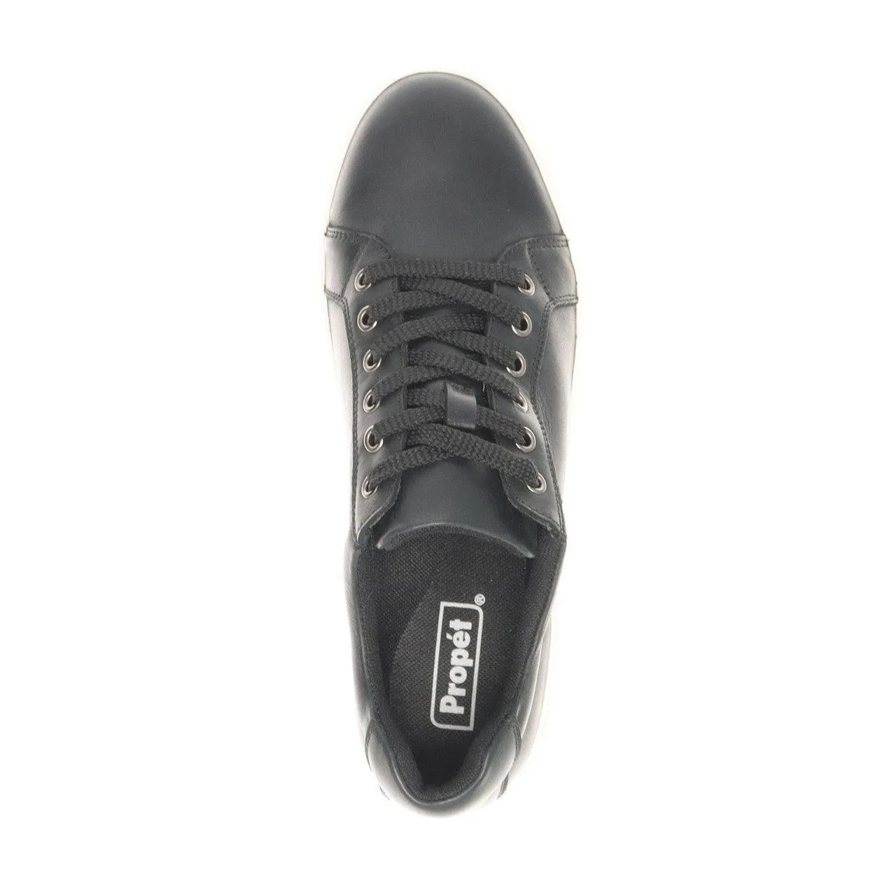 Propet Koda Leather Black Sneaker