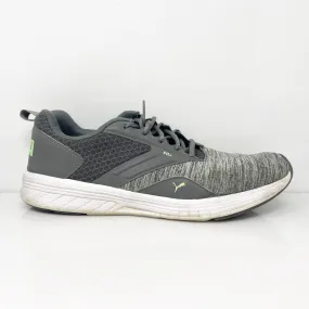 Puma Mens NRGY Comet 190556-44 Gray Running Shoes Sneakers Size 10