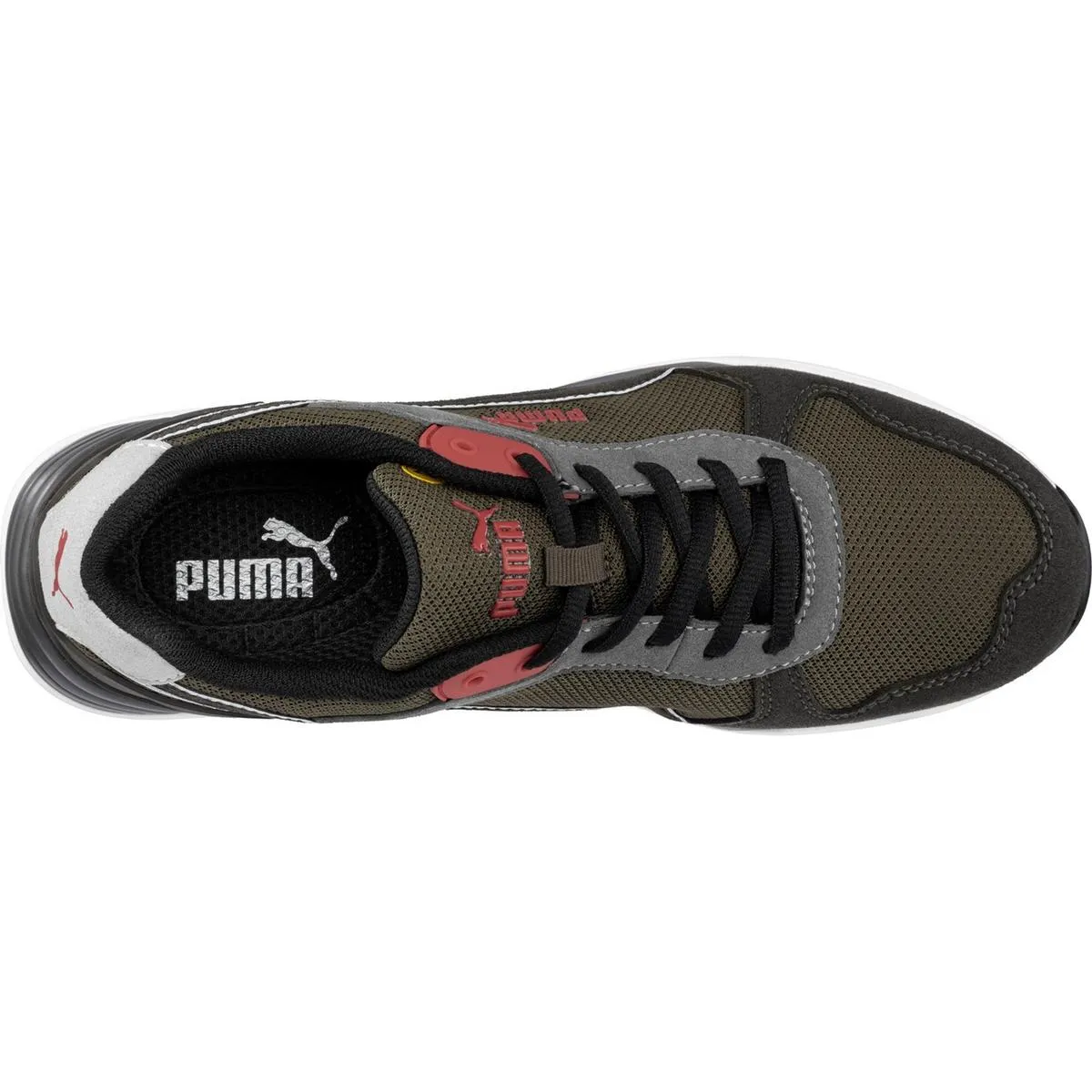 Puma Safety Frontside Ivy Low Trainer Ivy/White/Red