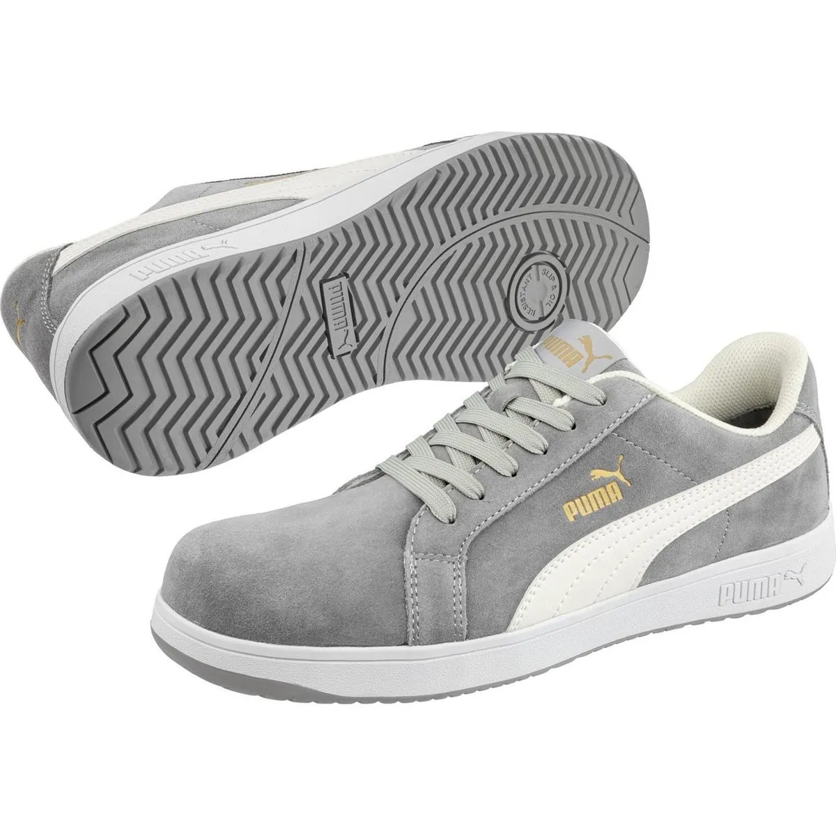 Puma Safety Iconic Low Safety Shoes Grey