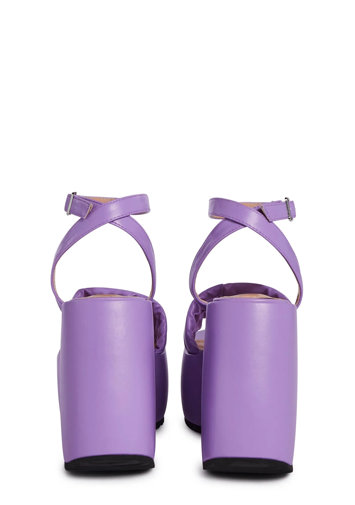 Purple Valentin Wedge Footwear