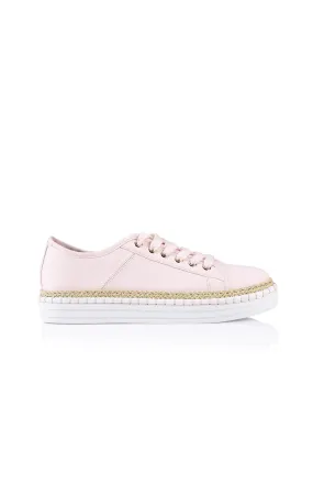 Queenbee Canvas Sneaker Blush