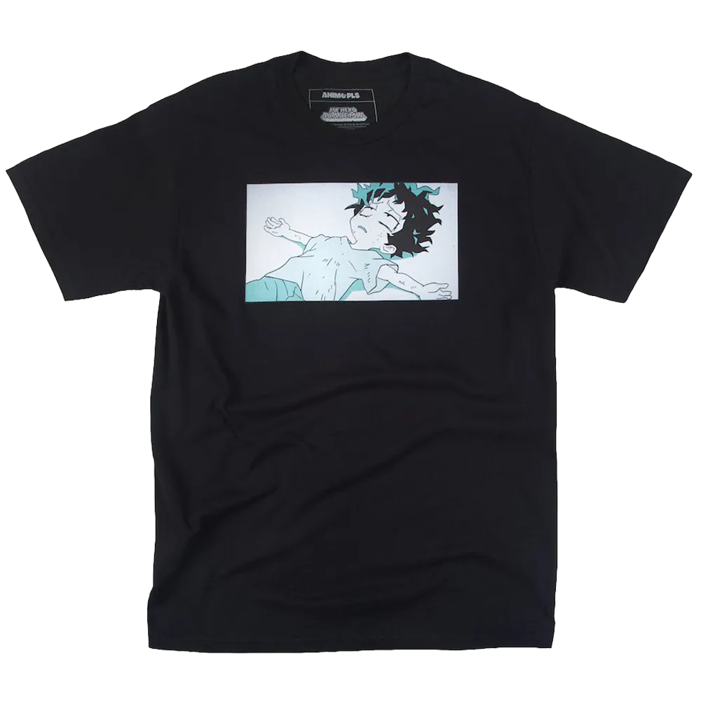 Quirkless Kid Deku T-Shirt - Black