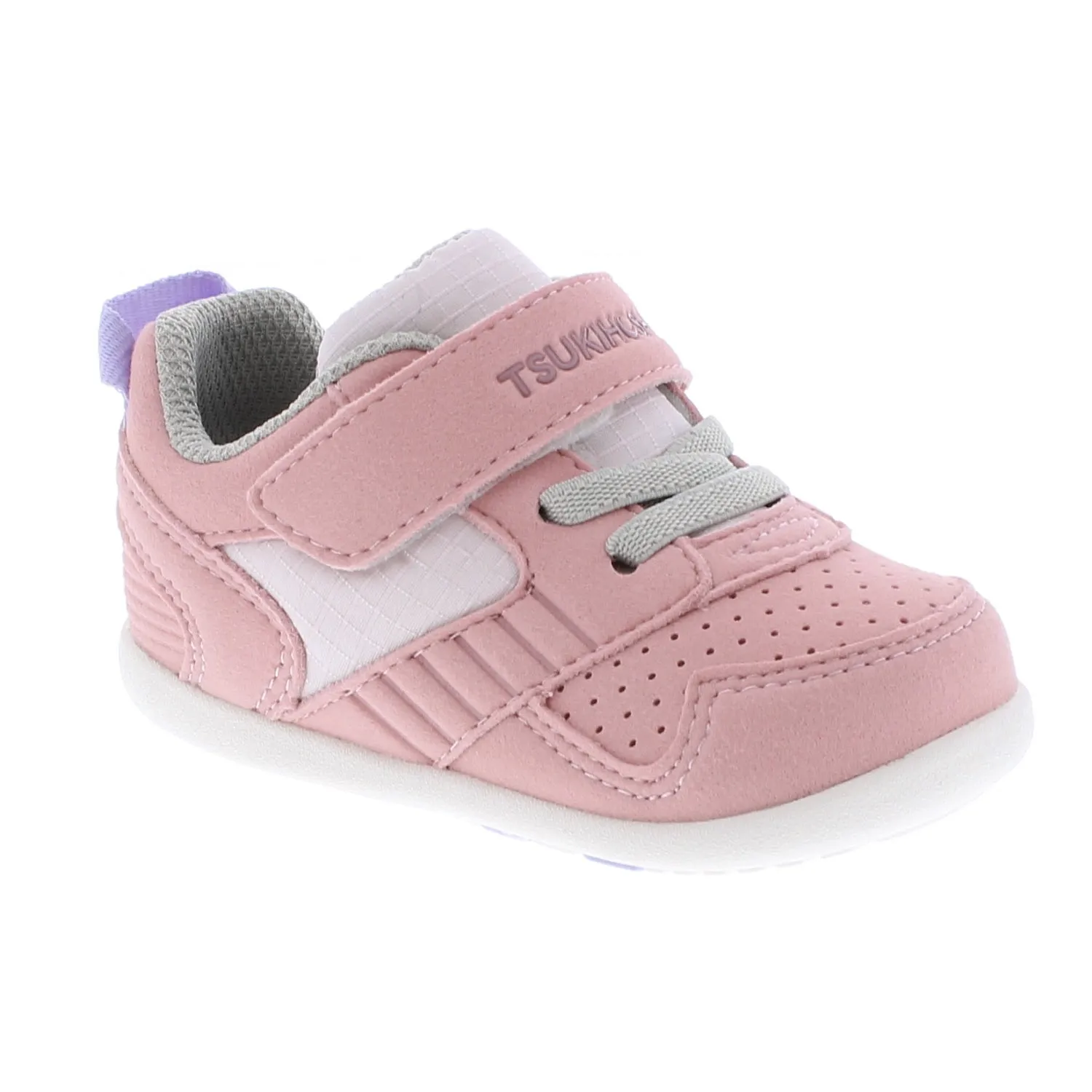 Rose Pink Racer Baby Athletic Shoes