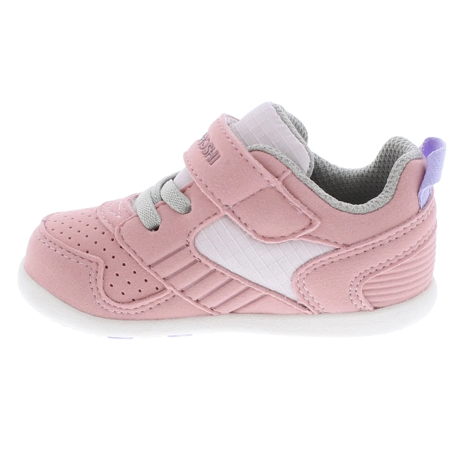 Rose Pink Racer Baby Athletic Shoes