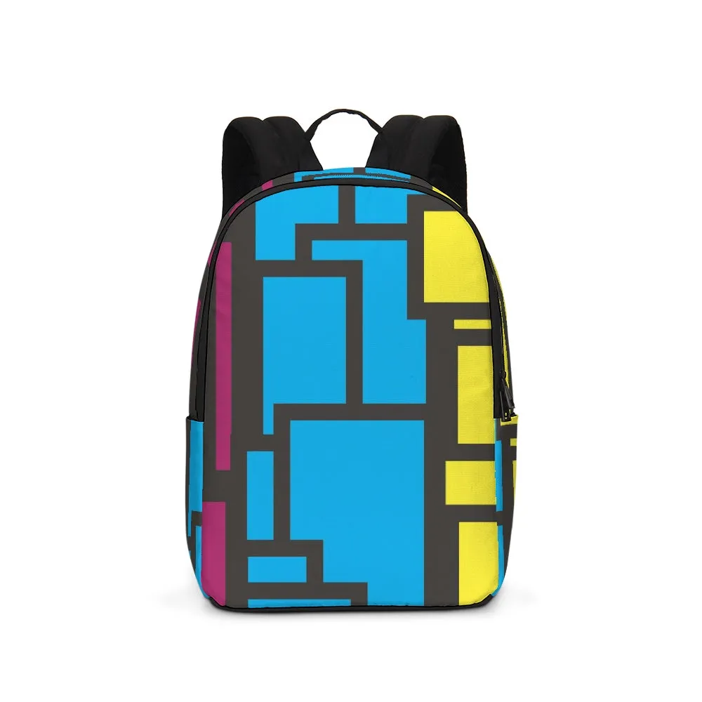 Spacious Rectangle Backpack.