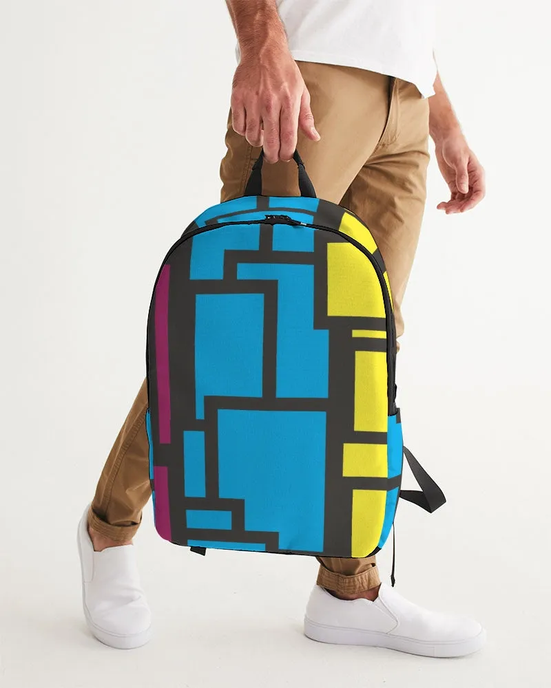 Spacious Rectangle Backpack.