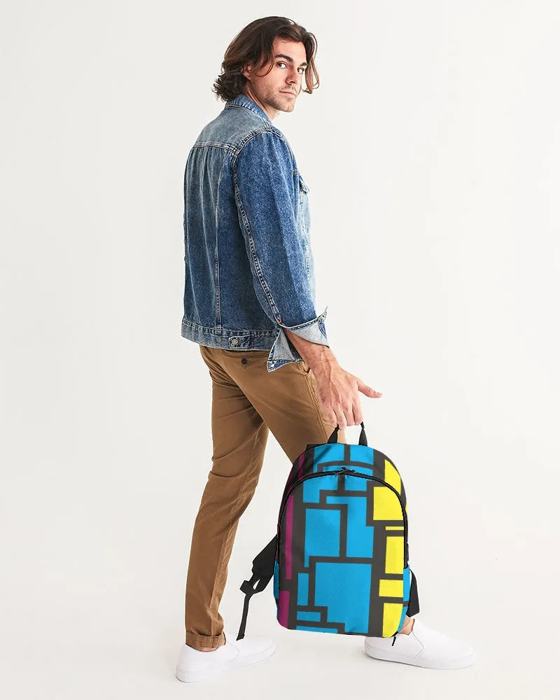 Spacious Rectangle Backpack.