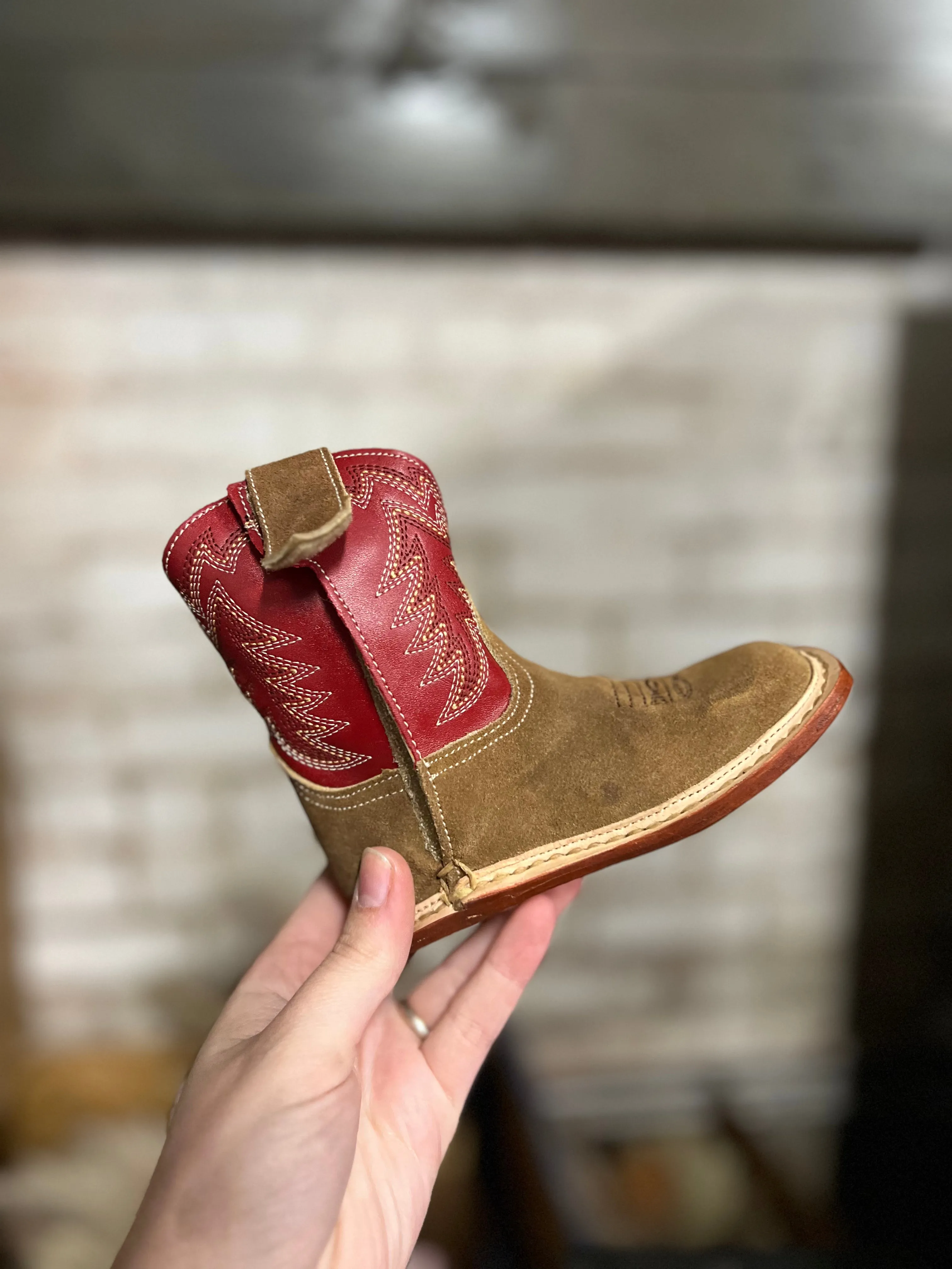 Red Roper Infant Boots