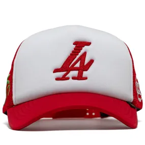 Reference Paradise LA Trucker Hat - Red/White