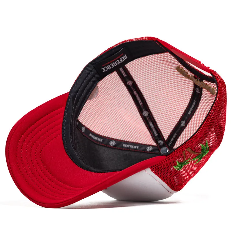 Reference Paradise LA Trucker Hat - Red/White