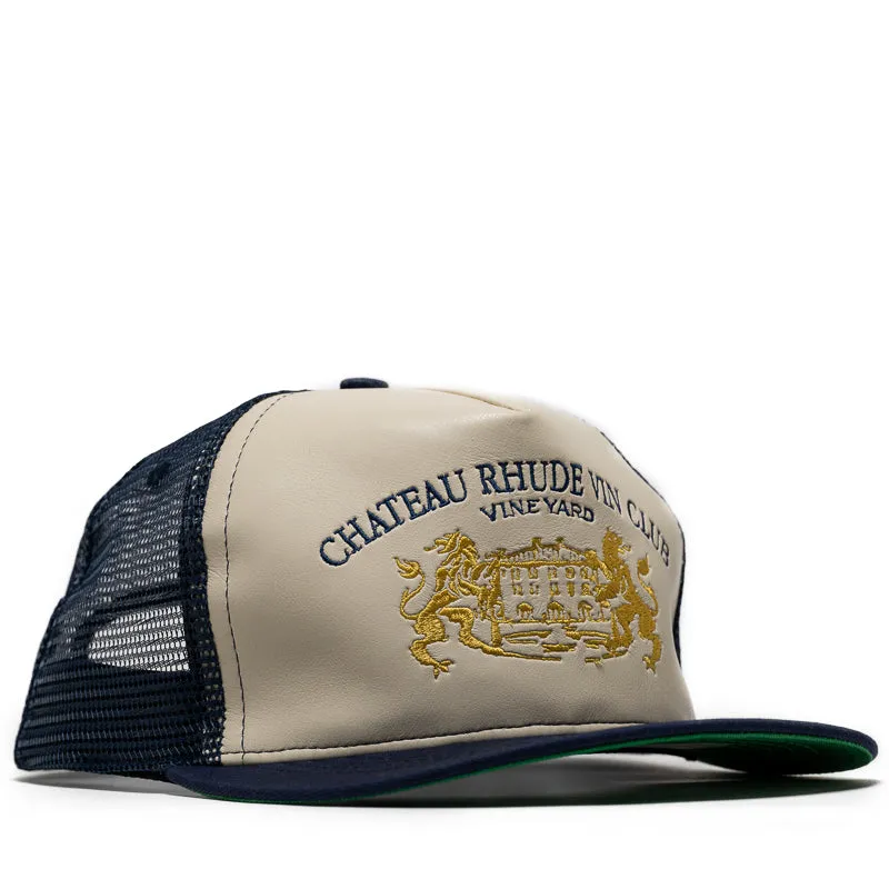 Rhude Cellier Trucker Hat - Navy/Cream