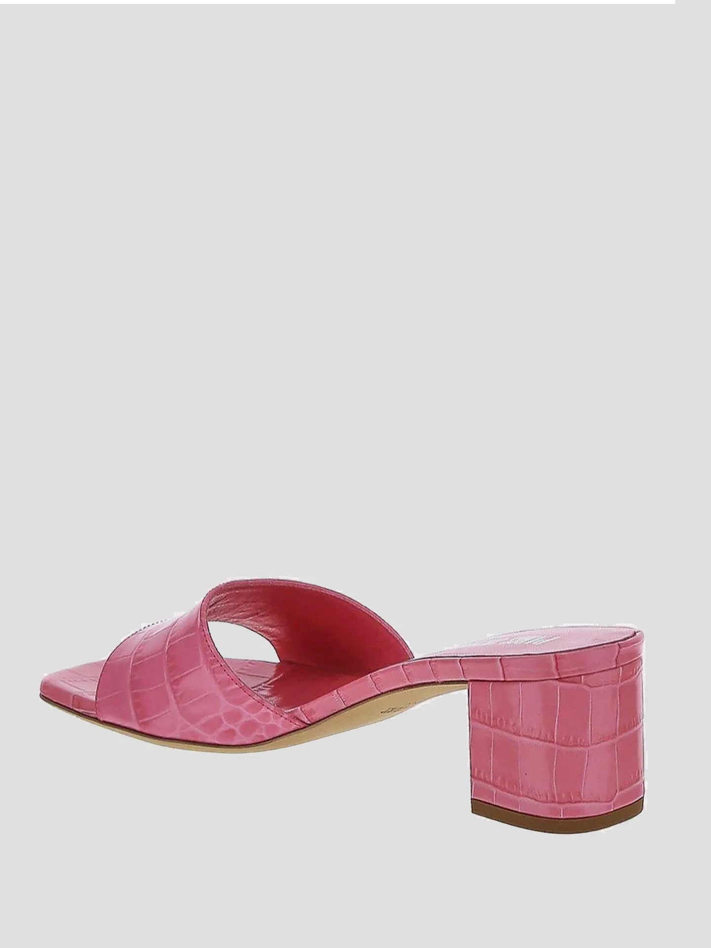 Rose Croc Heel Shoes 50mm