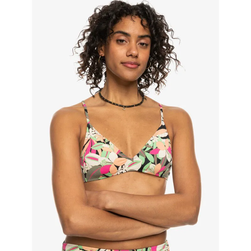 Roxy Printed Strappy Bra Bikini