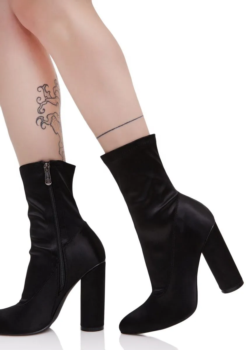 Satin Boots - Dark Seraphim