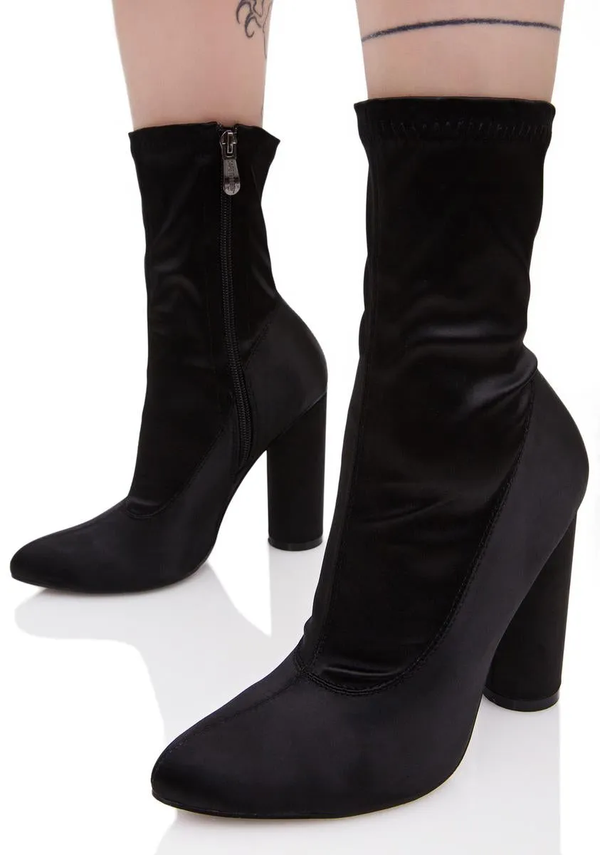 Satin Boots - Dark Seraphim