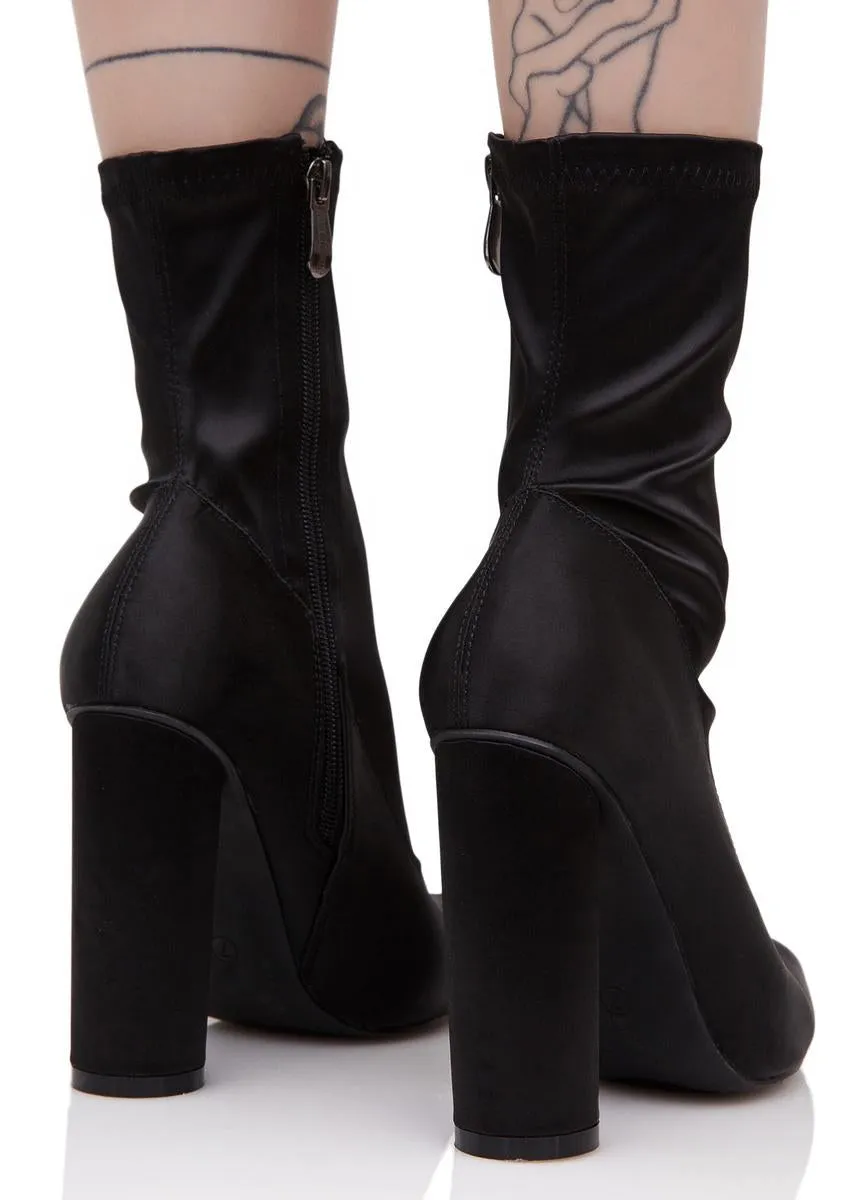 Satin Boots - Dark Seraphim