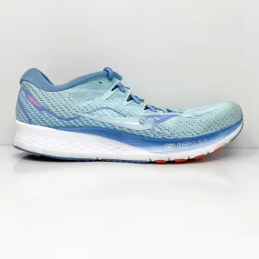 Saucony Womens Ride ISO 2 S10514-1 Blue Running Shoes Sneakers Size 11