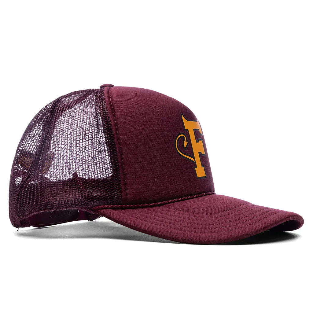 Maroon Devil Hat