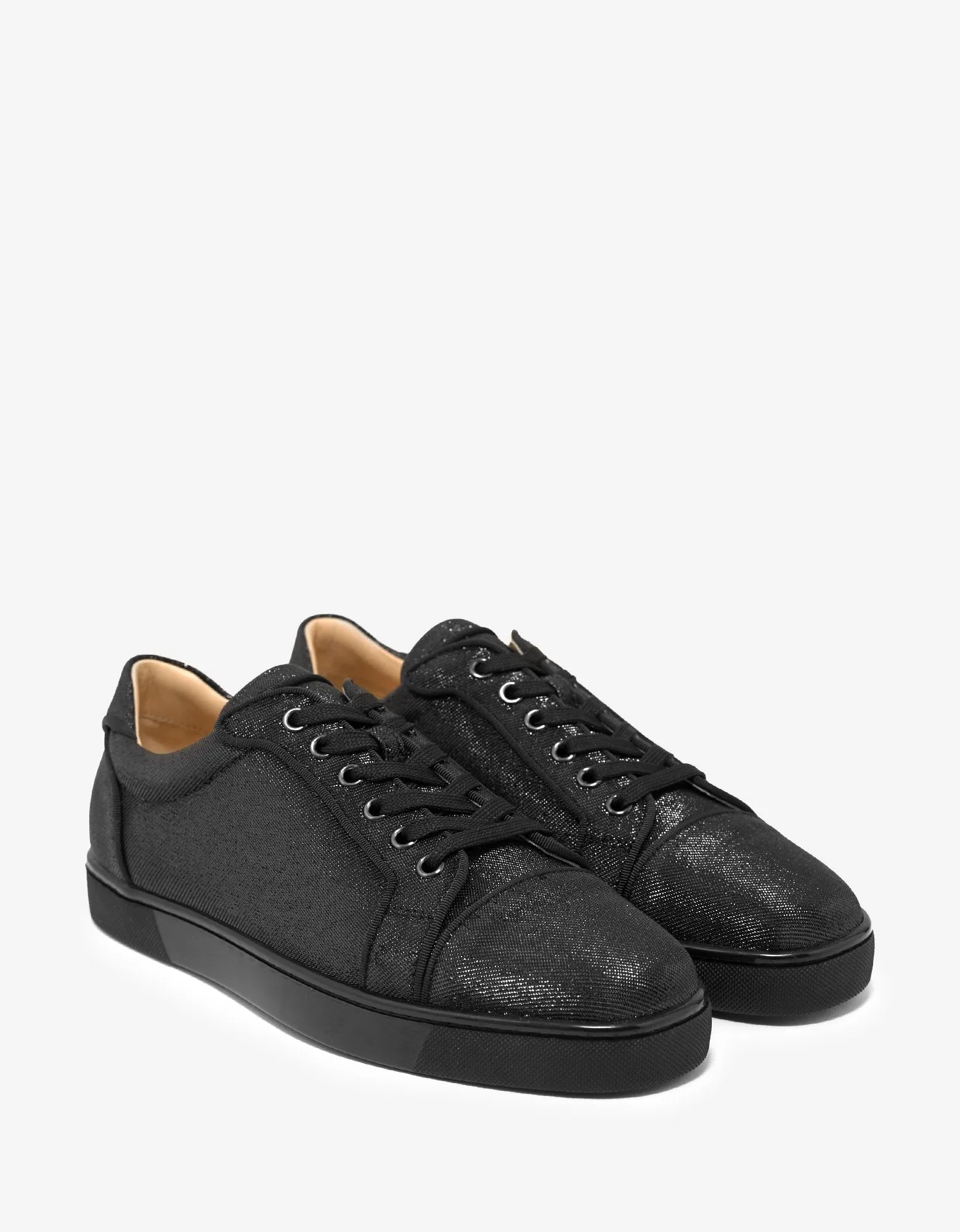 Seavaste Orlato Flat Black Trainers