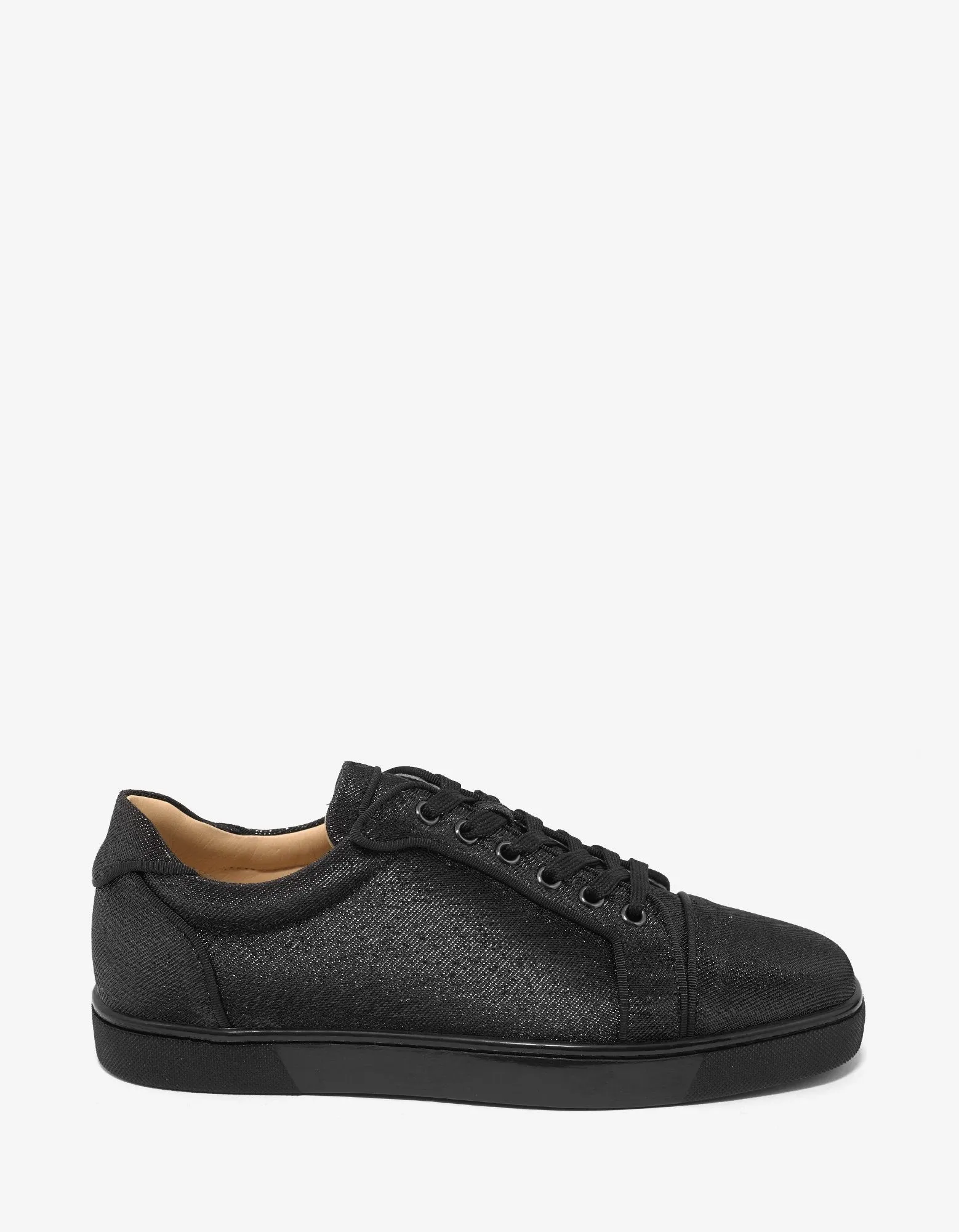 Seavaste Orlato Flat Black Trainers