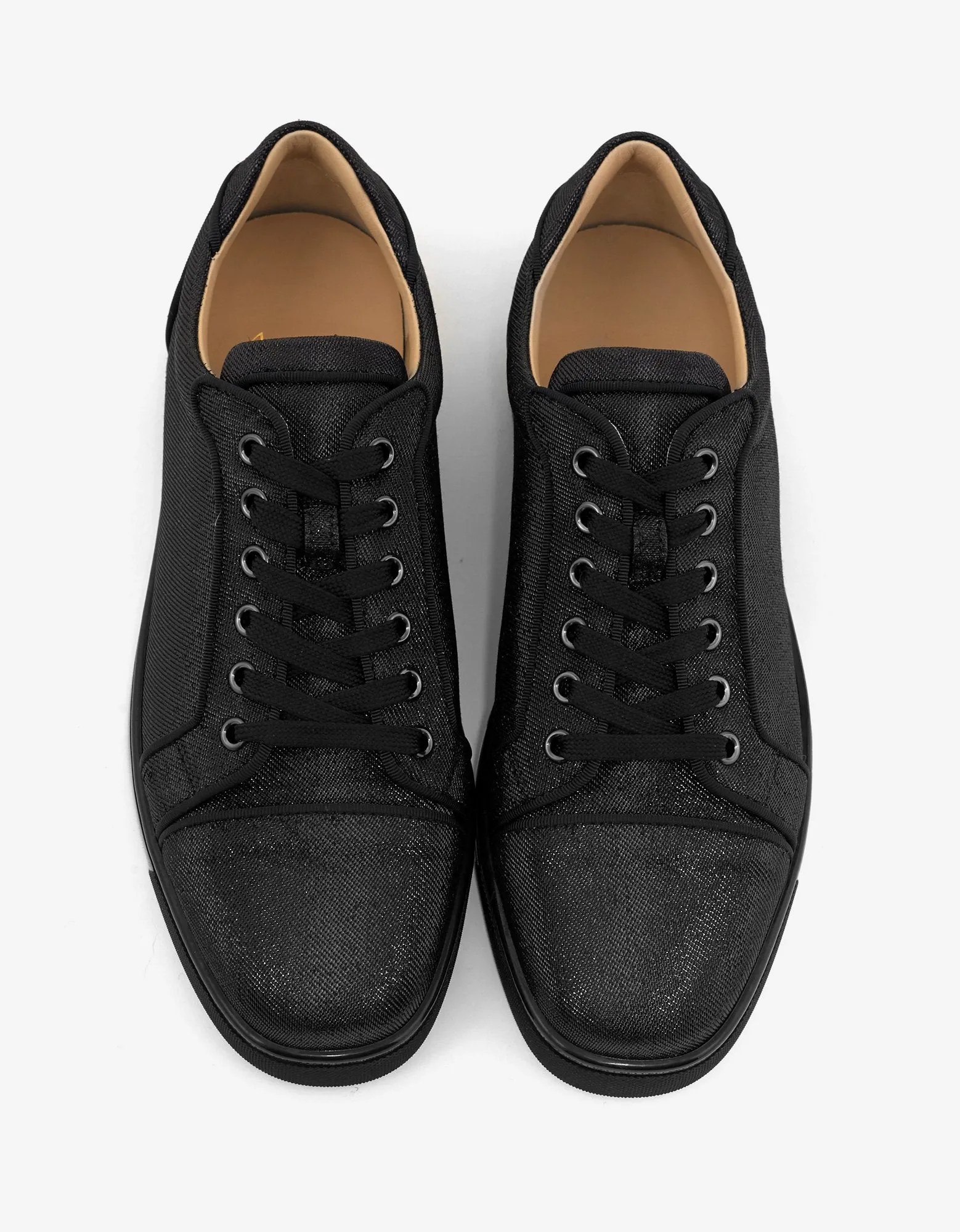 Seavaste Orlato Flat Black Trainers