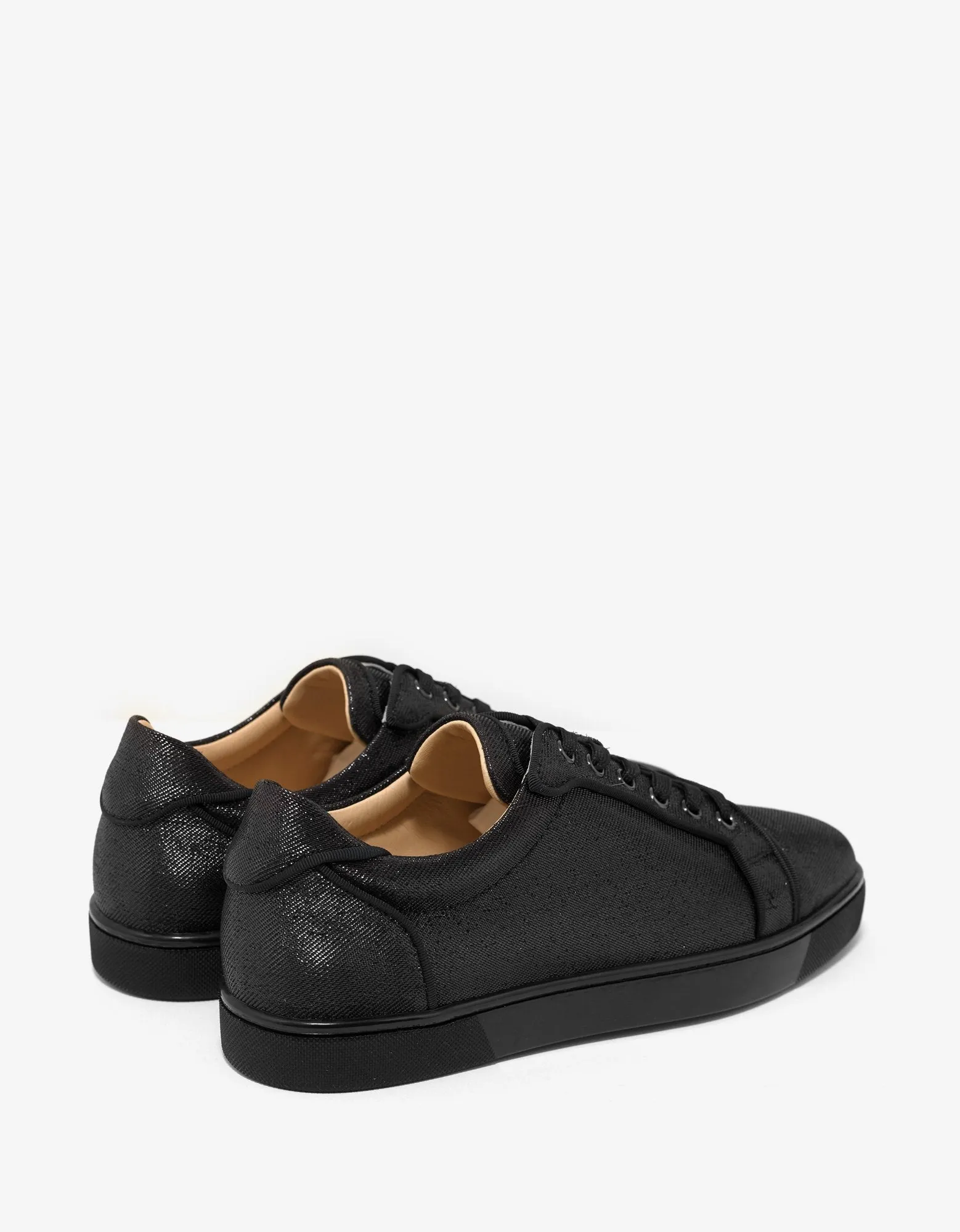 Seavaste Orlato Flat Black Trainers