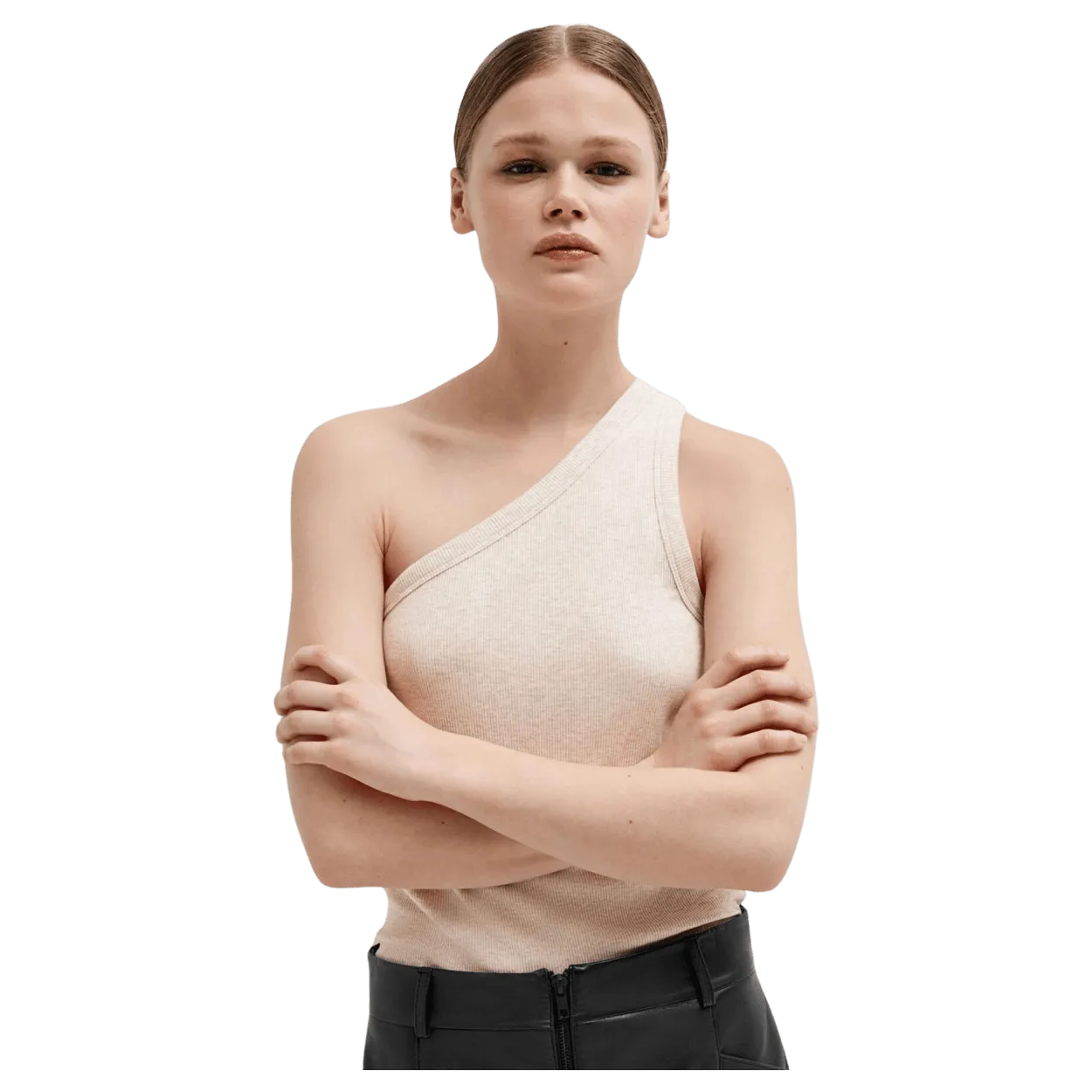 Selected Femme Anna One Shoulder Top