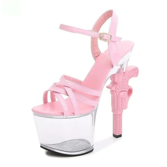 Clear High Heel Pumps Women's Sandals - Stylish Summer Footwear