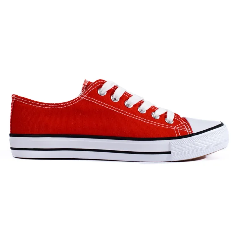 Shelovet red classic sneakers