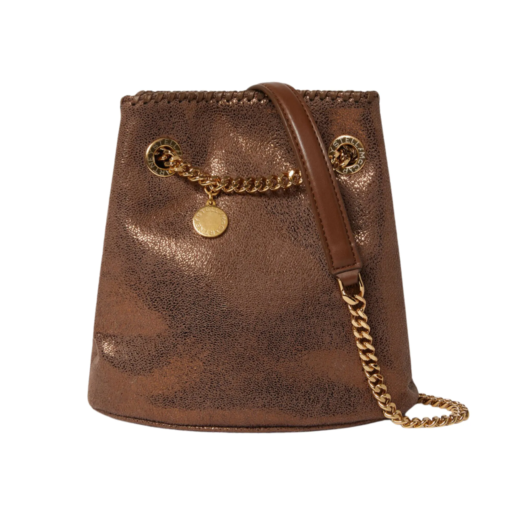 Shiny Bucket Bag