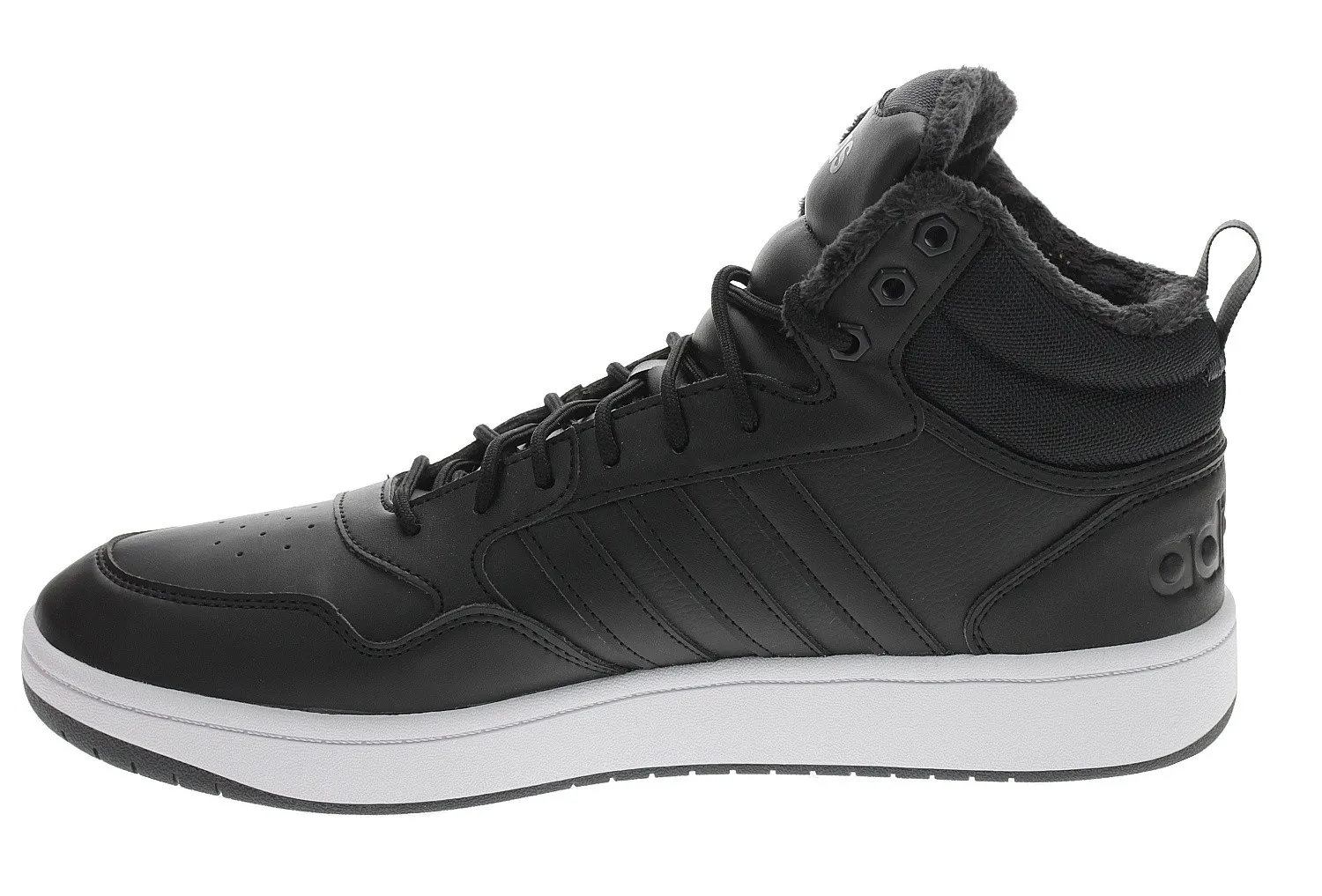 shoes adidas Performance Hoops 3.0 Mid Winterzed - Core Black/Core Black/White - men´s