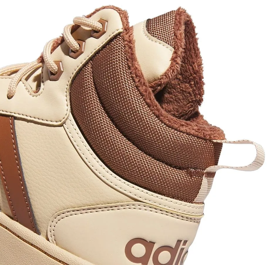 shoes adidas Performance Hoops 3.0 Mid Wtr - Magic Beige/Preloved Brown/Preloved Brown - men´s