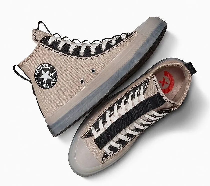 shoes Converse Chuck Taylor All Star CX Explore Hi - A06121/Wonder Stone/Black/Pale Putty