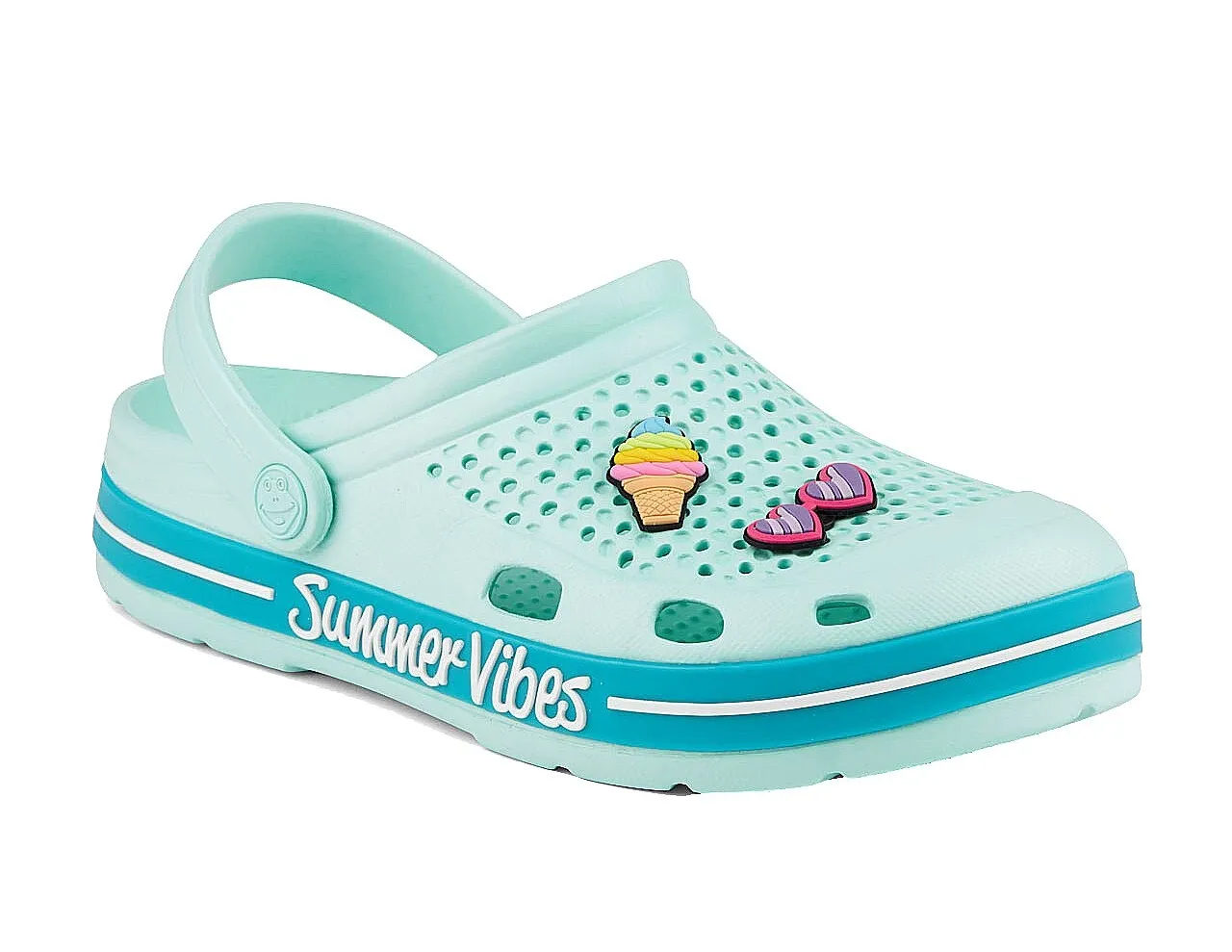 shoes Coqui 6413/Lindo - Light Mint/Turquoise Summer Amulet - women´s