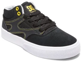 shoes DC Kalis Vulc Mid - GY1/Gray/Yellow - unisex junior