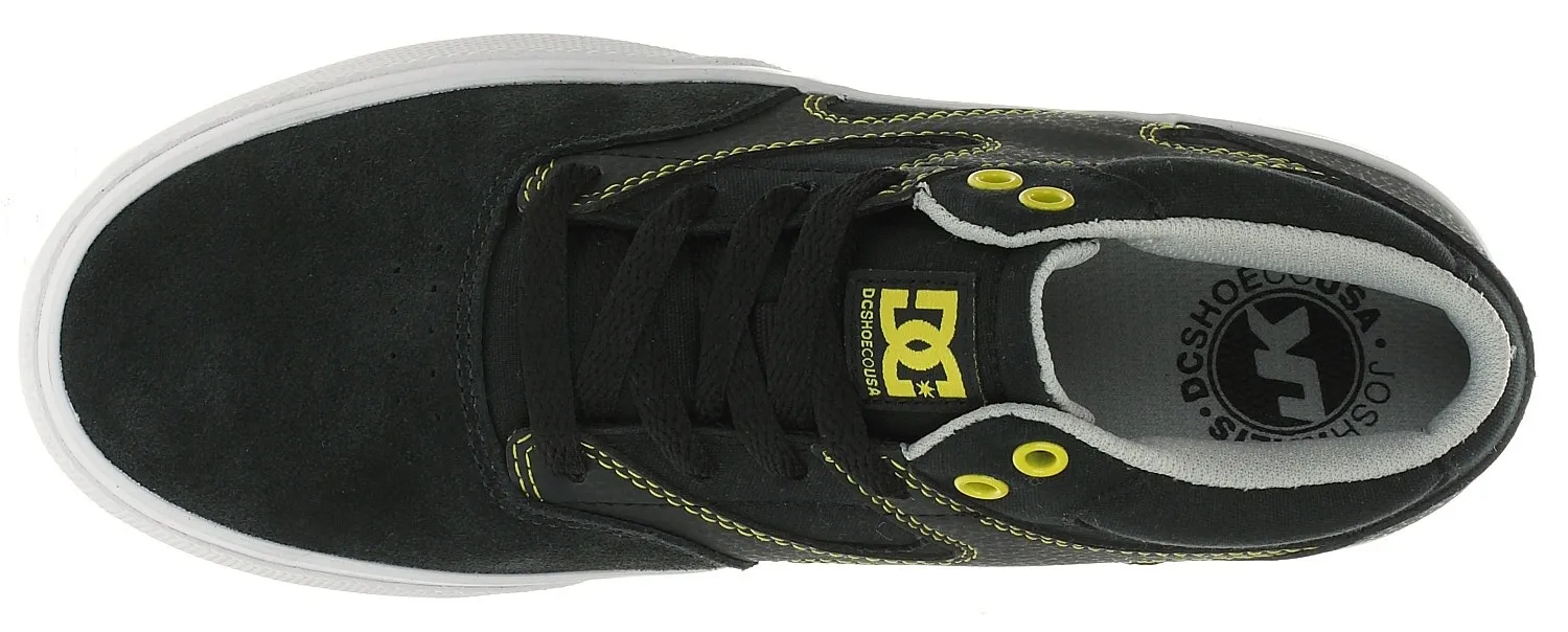 shoes DC Kalis Vulc Mid - GY1/Gray/Yellow - unisex junior