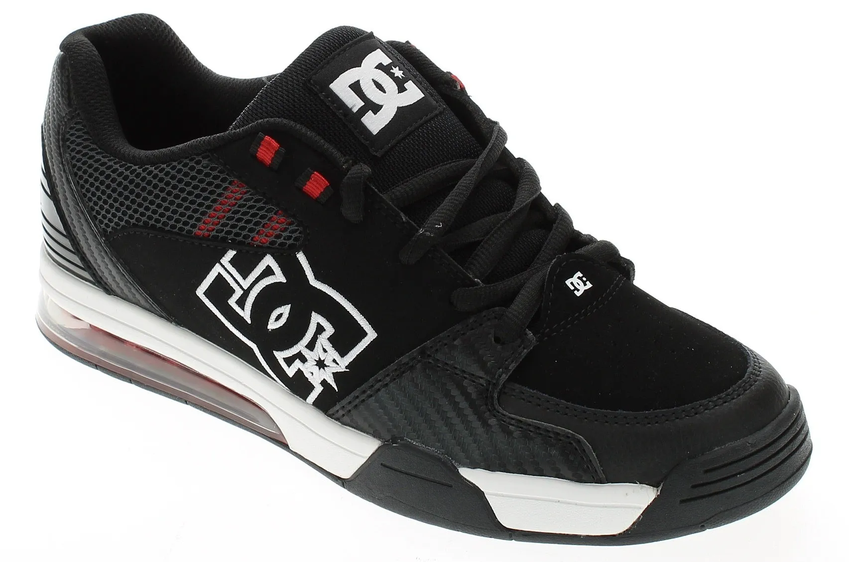 shoes DC Versatile - BWA/Black/White/Athletic Red - men´s