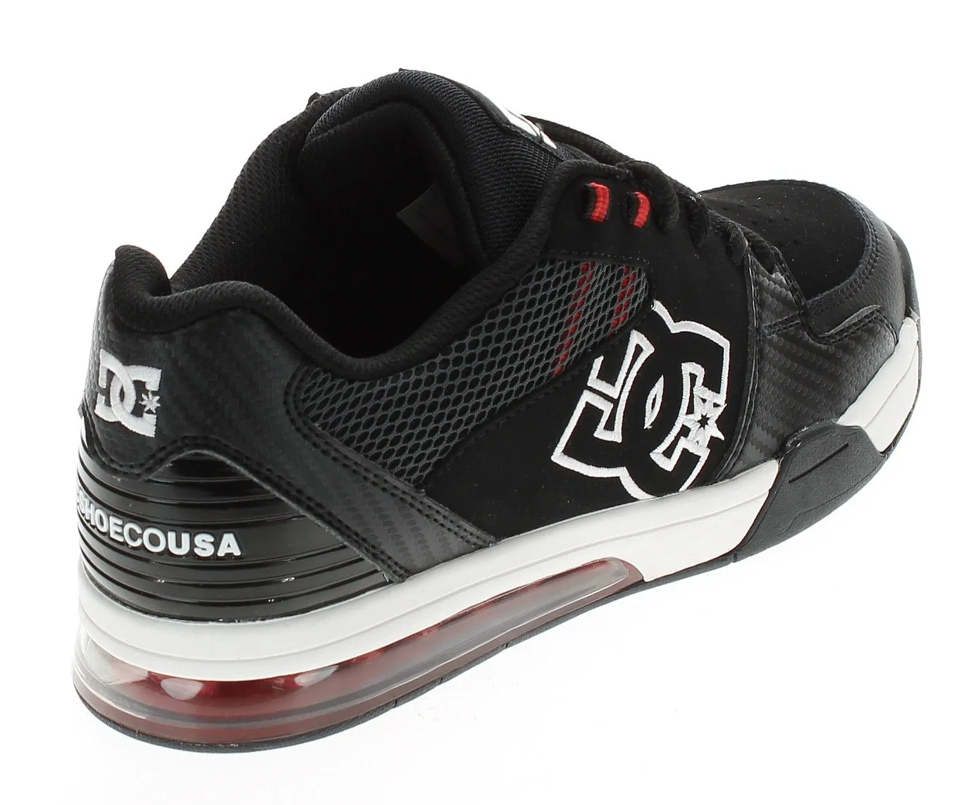 shoes DC Versatile - BWA/Black/White/Athletic Red - men´s