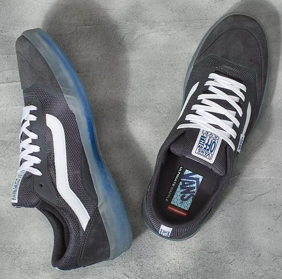 shoes Vans Ave - Asphalt/Blue - men´s